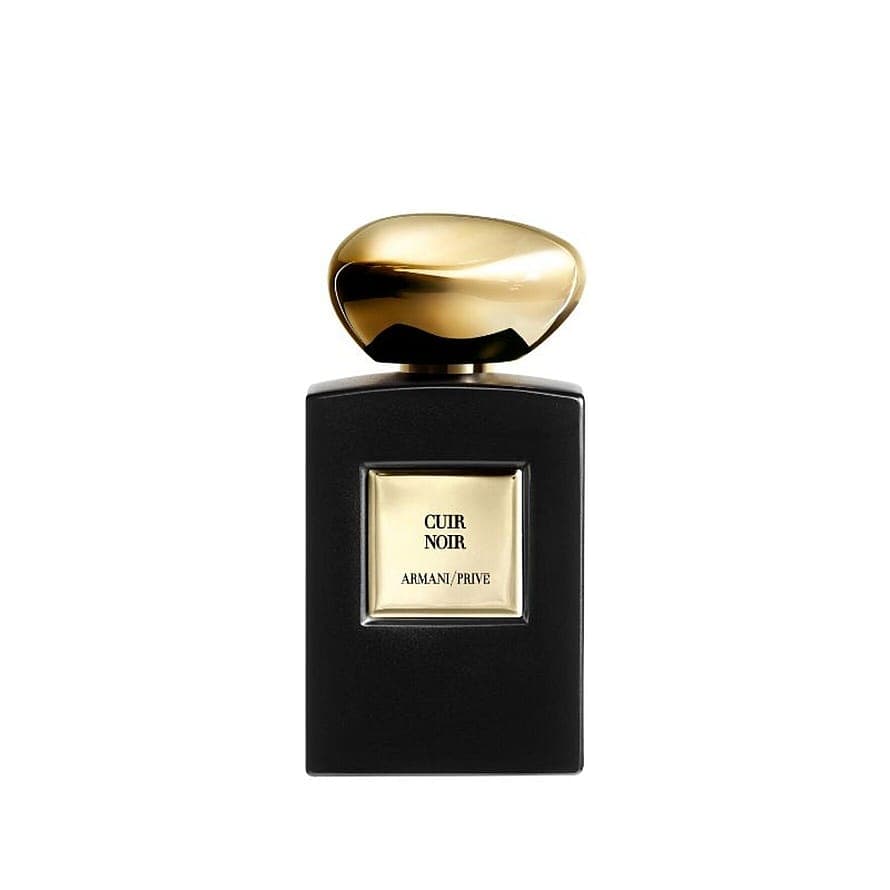 Giorgio Armani Prive Cuir Noir